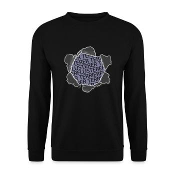 doggie geburtstag geschenk bachhund tier - Unisex Pullover - Schwarz - Vorne - Alina (178cm) & Michal (187cm)