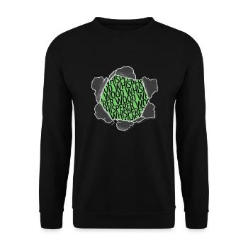 Tree Feller Union Carpenter Tshirts Ébéniste - Sweat-shirt Unisexe - noir - Devant - Alina (178cm) & Michal (187cm)