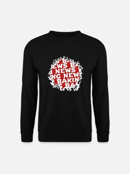 chef grillmaster chef funny geek bake - Unisex Pullover - Schwarz