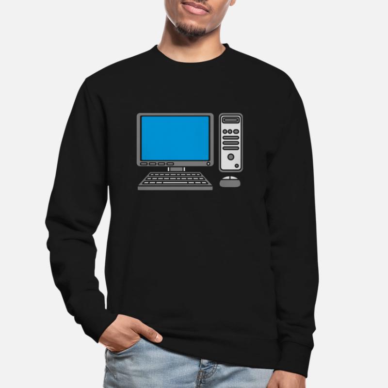 Keyboard Mouse Screen Computer Unisex Sweatshirt