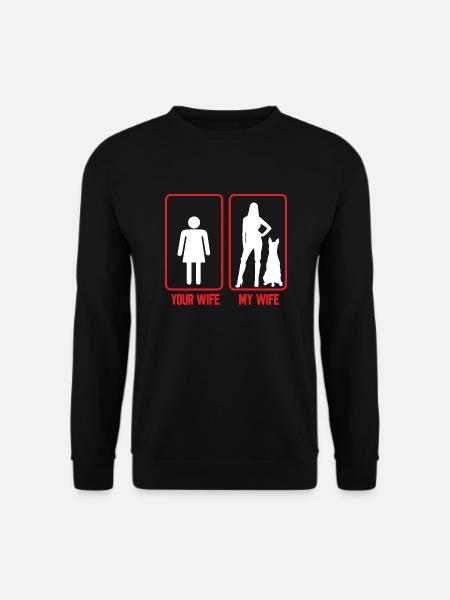 Malinois Belgischer Schäferhund Mechelaar Hund - Unisex Pullover - Schwarz
