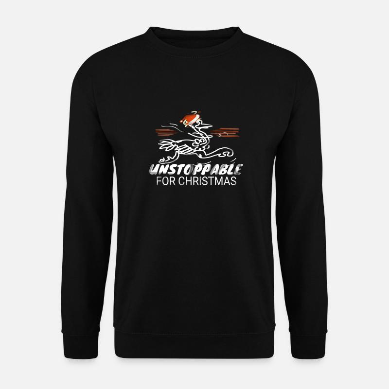 Weihnachtsbote - Unisex Pullover - Schwarz