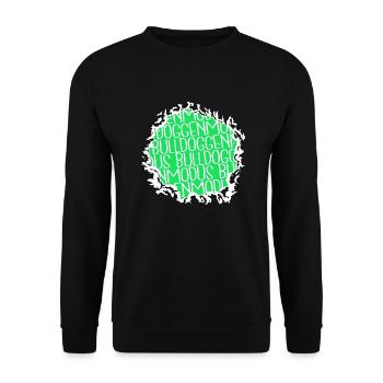 Cool cadeau d’anniversaire Terrier Bday Pet - Sweat-shirt Unisexe - noir - Devant - Alina (178cm) & Michal (187cm)