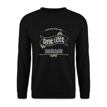 Woodworker Aaron Carpenter Tshirts Mason - Unisex Sweatshirt - black - Front - Alina (178cm) & Michal (187cm)