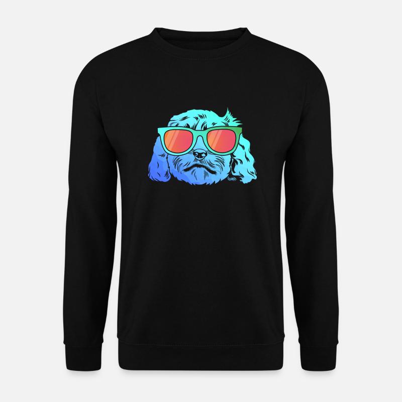Cockapoo Chien - Sweat-shirt Unisexe - noir