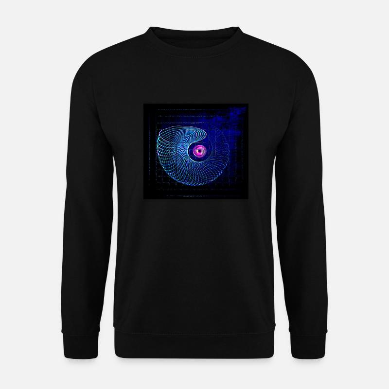 Spirale #5 - Unisex Pullover - Schwarz