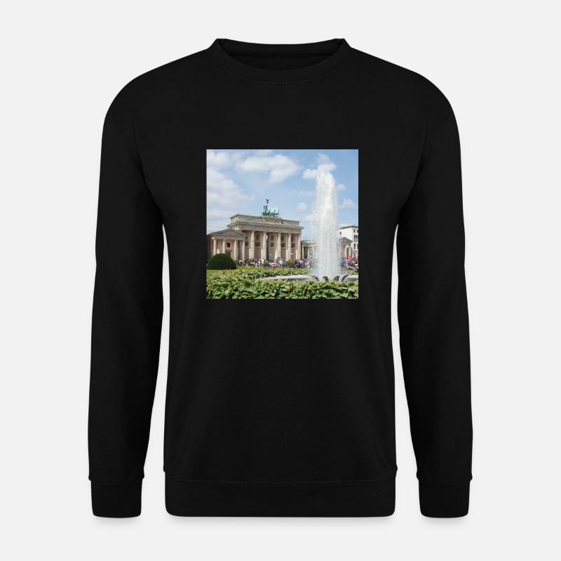 Brandenburger Tor - Unisex Pullover - Schwarz