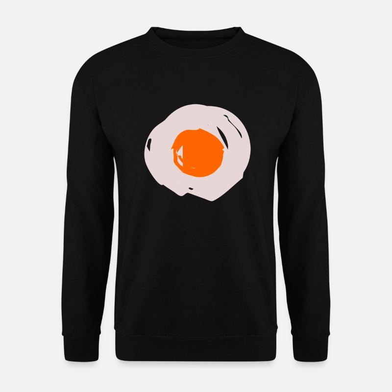 fried egg - Unisex Sweatshirt - black