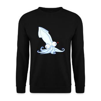 Octopus - Unisex Pullover - Schwarz - Vorne - Alina (178cm) & Michal (187cm)