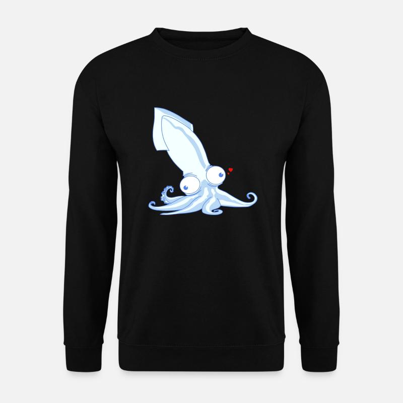 Octopus - Unisex Pullover - Schwarz