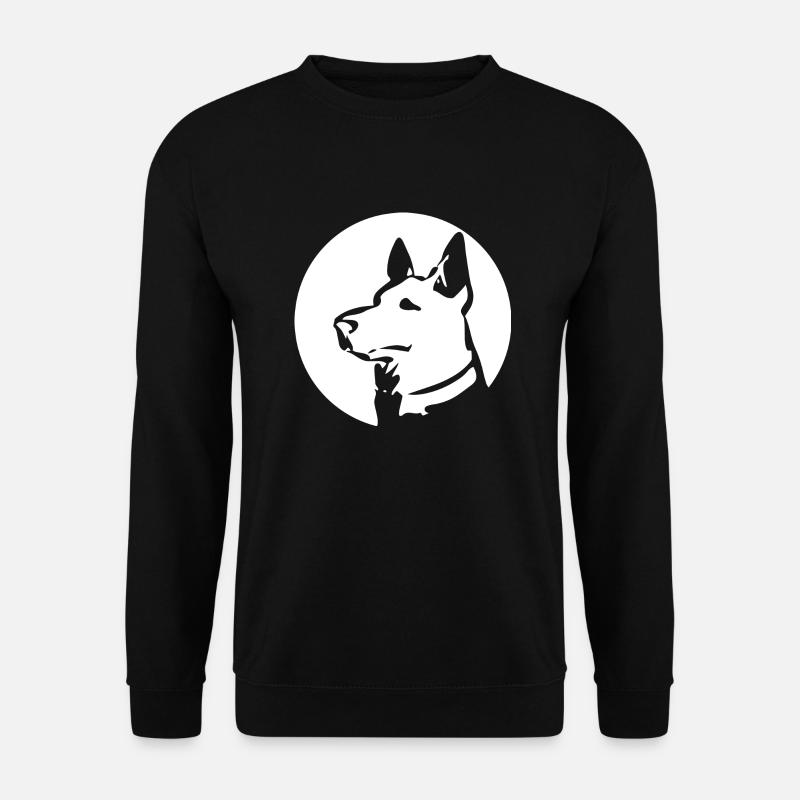Hund Dog - Unisex Pullover - Schwarz