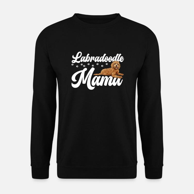 Labradoodle Hund - Unisex Pullover - Schwarz