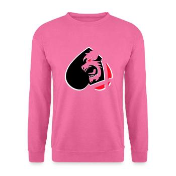 Herz Rebell Schrei - Unisex Pullover - Pink - Vorne