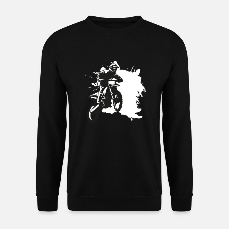 SUPER MOTO splash - Unisex Pullover - Schwarz