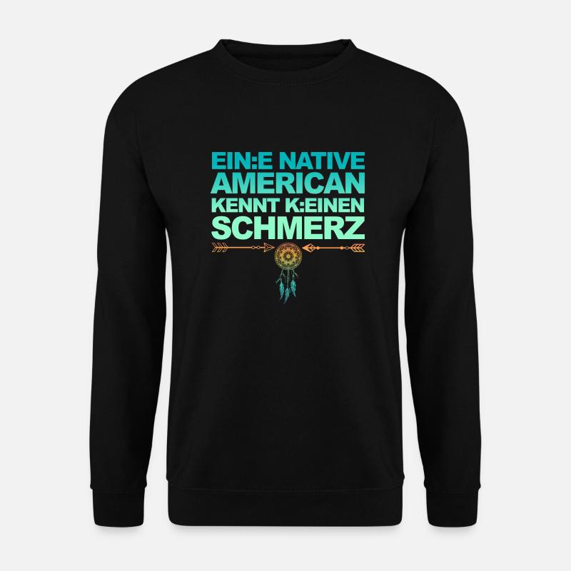 Selbstironie: Woke, Gendern & kulturelle Aneignung - Unisex Pullover - Schwarz