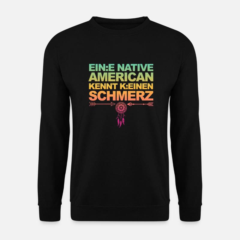 Lustiger Spruch über Gendern & Wokeness - Unisex Pullover - Schwarz