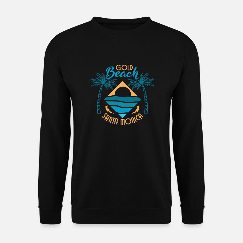 GOLD STRAND SANTAMONICA - Unisex Pullover - Schwarz