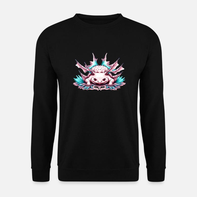 Axolotl - Unisex Pullover - Schwarz