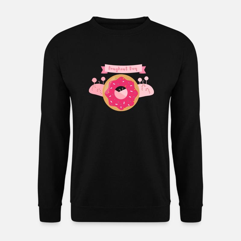 Doughnut day - Unisex Sweatshirt - black