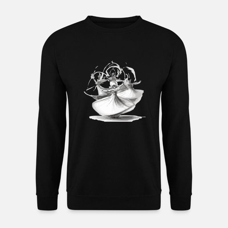 Wirbelnde Derwische - Unisex Pullover - Schwarz