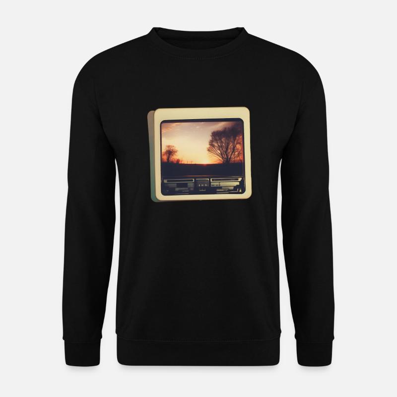 Nostalgic Horizon - Unisex Sweatshirt - black