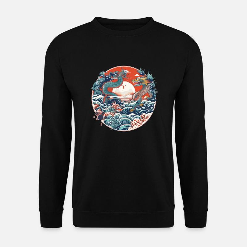 Chinese folklore - Unisex Sweatshirt - black