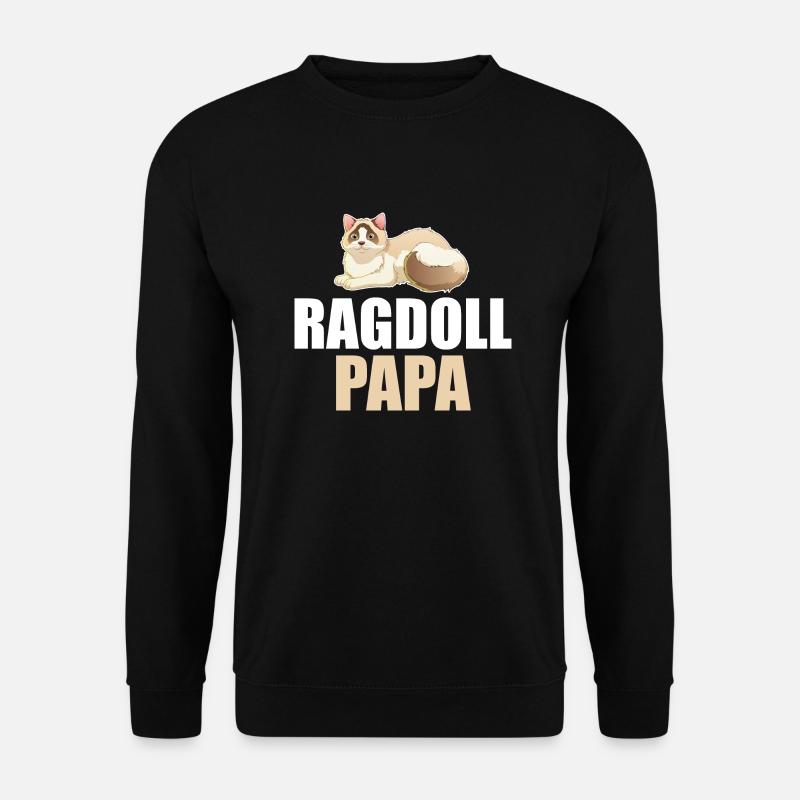 Ragdoll Cat Cat - Unisex Sweatshirt - black