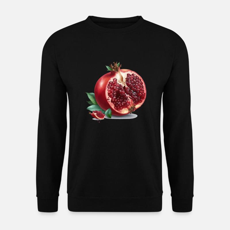 Pomegranate Sliced Gift - Unisex Sweatshirt - black