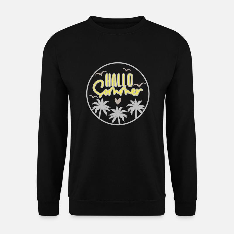 Sommer - Unisex Pullover - Schwarz