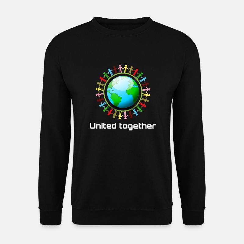 United together - Unisex Pullover - Schwarz