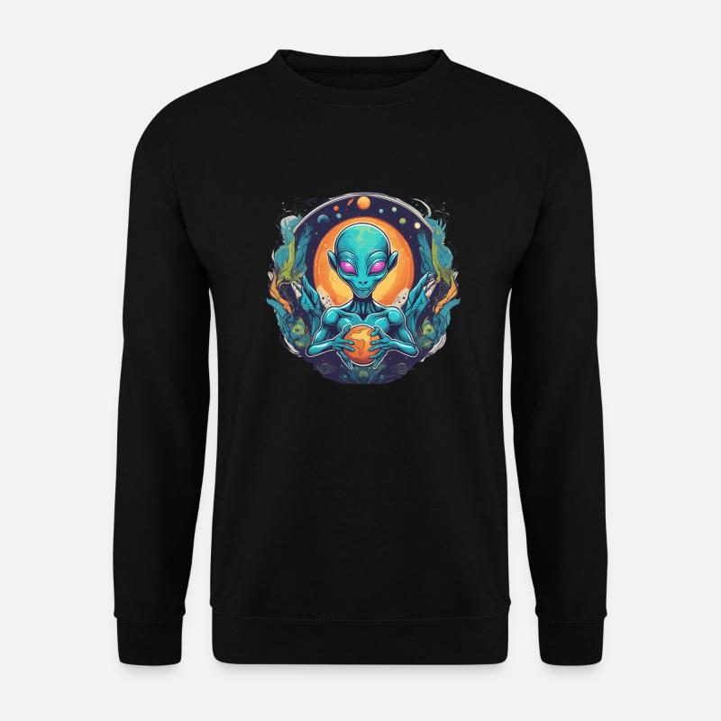 Außerirdischer - Unisex Pullover - Schwarz