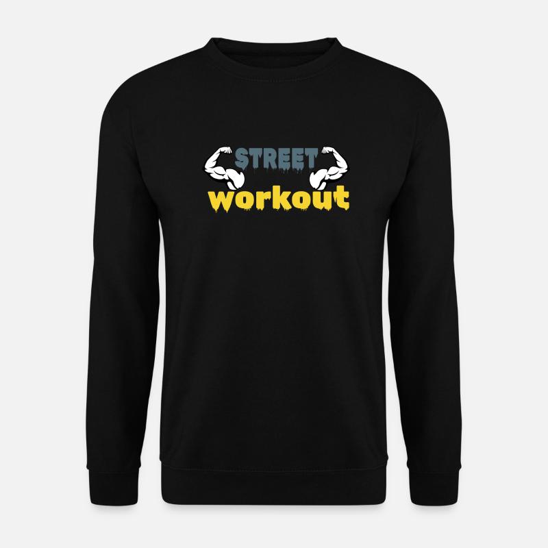 Street-Workout - Unisex Pullover - Schwarz
