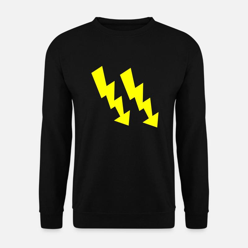 blitze - Unisex Pullover - Schwarz