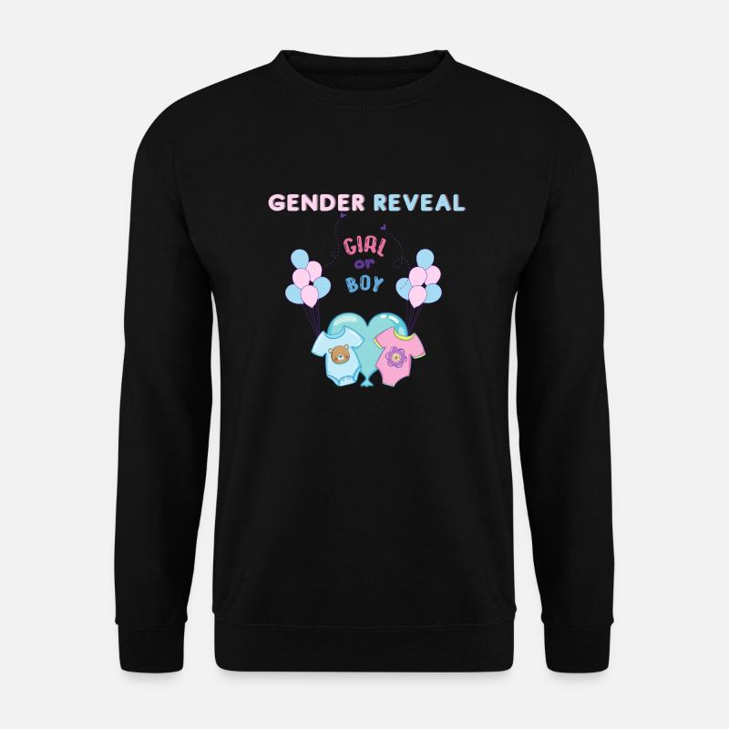 Gender Reveal - Unisex Pullover - Schwarz