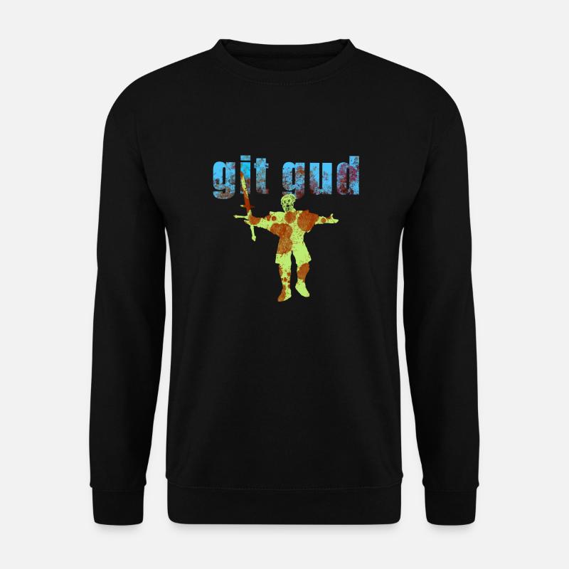 GitGud - Unisex Pullover - Schwarz
