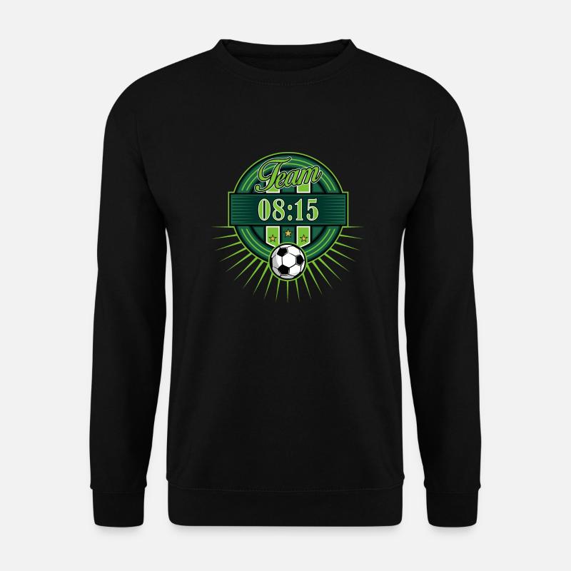 Fussball Logo - Unisex Pullover - Schwarz