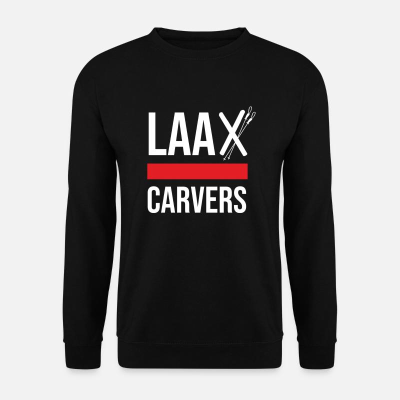 Laax Carvers - Unisex Pullover - Schwarz