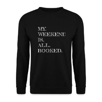 Films inspirants pour les meilleurs lecteurs fréquents - Sweat-shirt Unisexe - noir - Devant - Alina (178cm) & Michal (187cm)