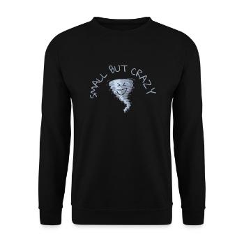 Petit mais fou - Sweat-shirt Unisexe - noir - Devant - Alina (178cm) & Michal (187cm)