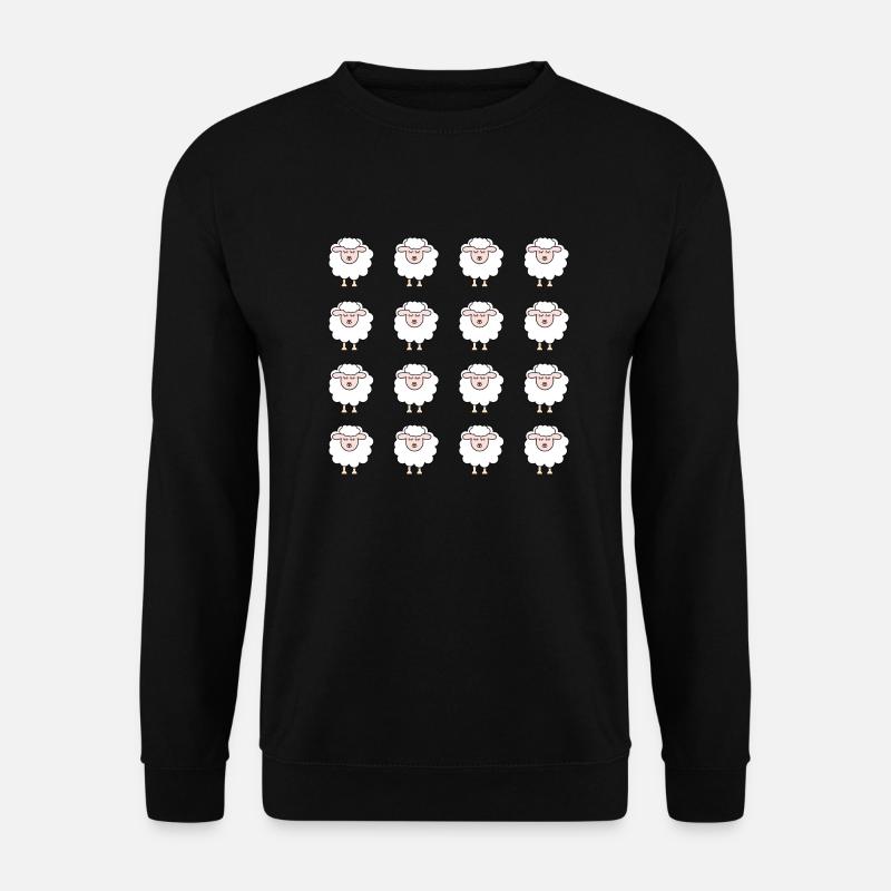 Sheep - Unisex Sweatshirt - black
