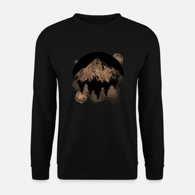 Liebe zu Bergen - Unisex Pullover - Schwarz
