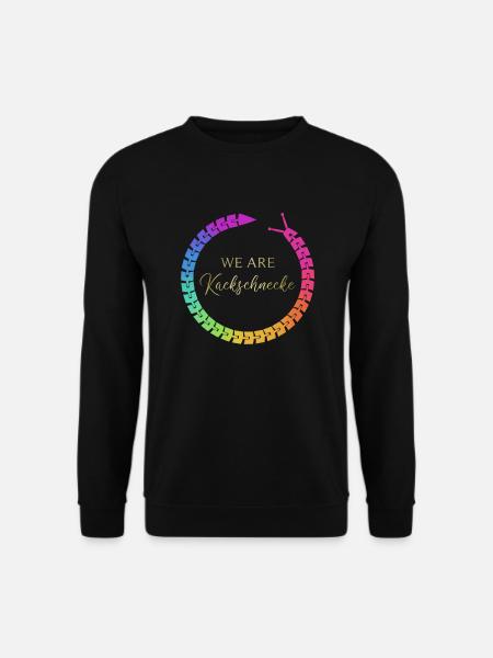 We are kackschnecke 2 - Unisex Pullover - Schwarz