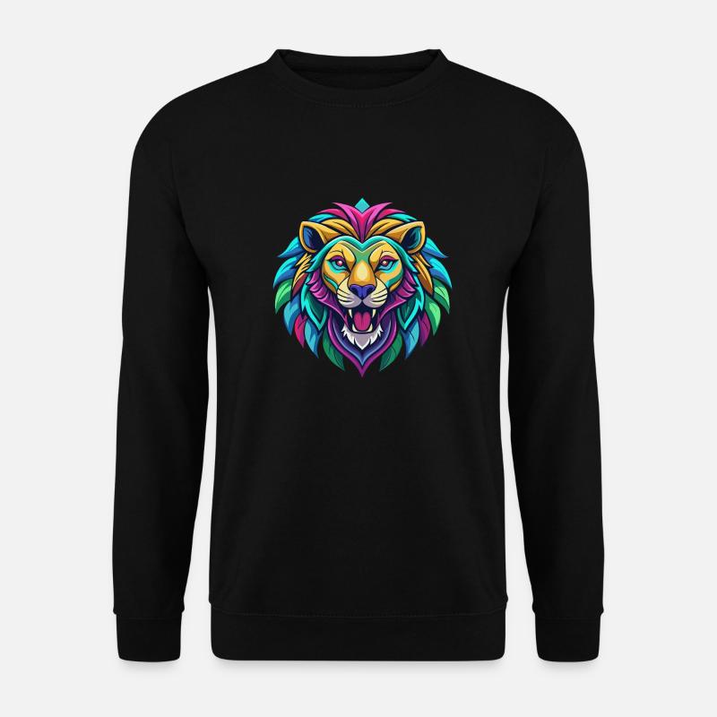 LÖWE - Unisex Pullover - Schwarz