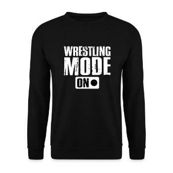 Mode Lutte activé - Sweat-shirt Unisexe - noir - Devant - Alina (178cm) & Michal (187cm)