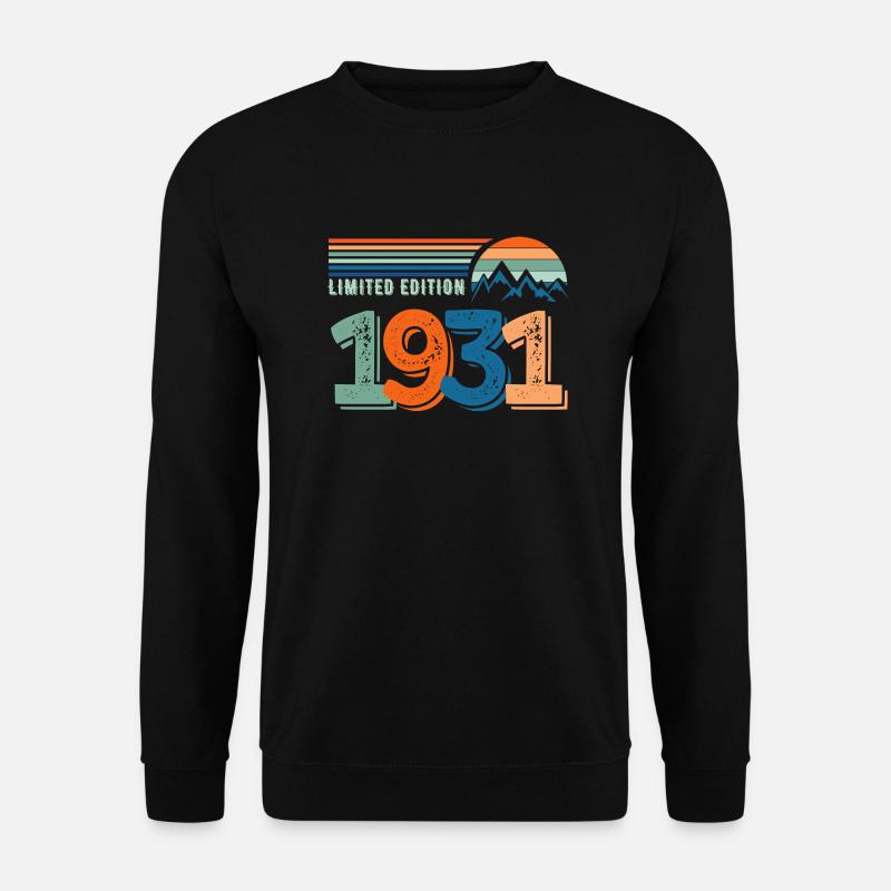 Limitierte Auflage 1931 - Unisex Pullover - Schwarz