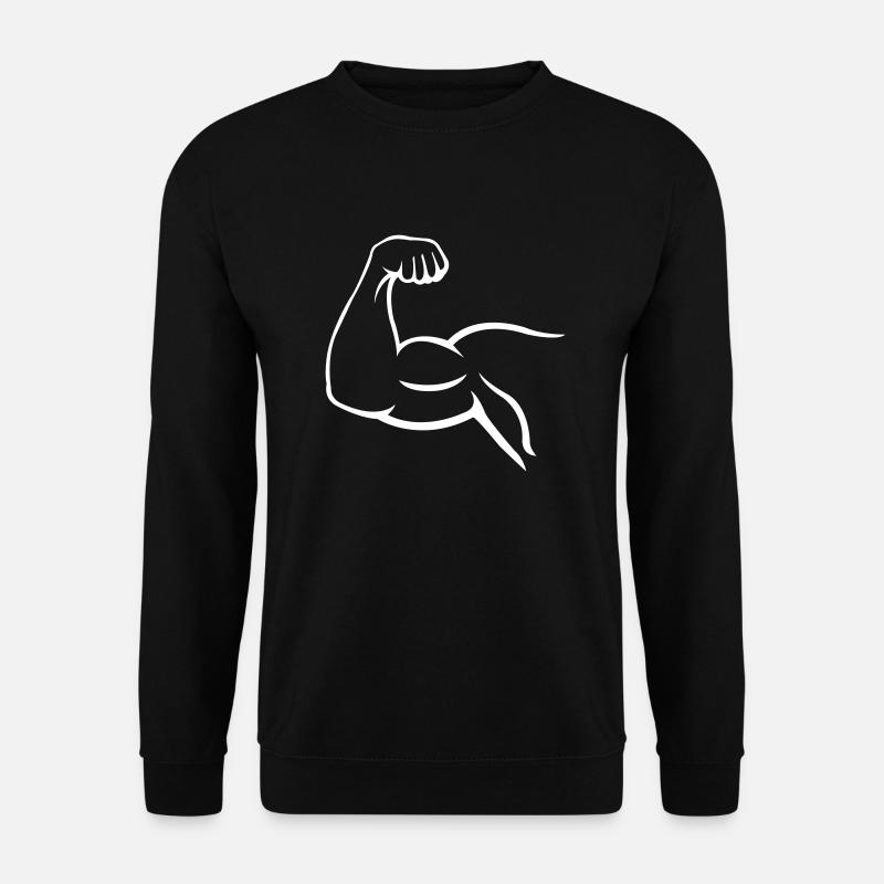 biceps - Unisex Sweatshirt - black