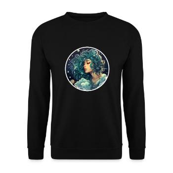 Science-fiction Fantasy - Sweat-shirt Unisexe - noir - Devant - Alina (178cm) & Michal (187cm)