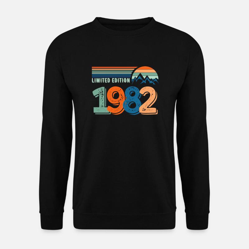 Limitierte Auflage 1982 - Unisex Pullover - Schwarz