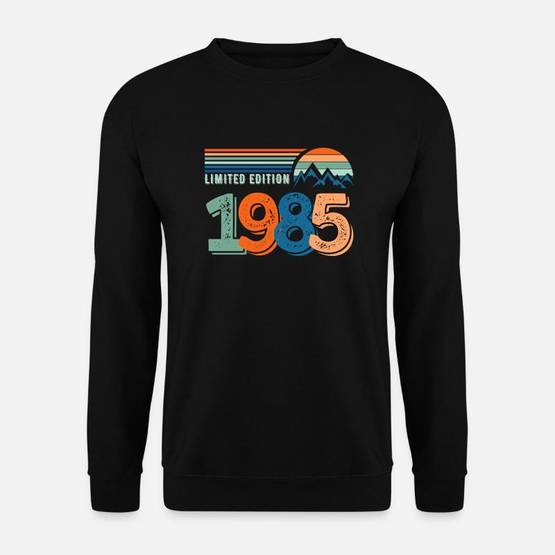 Limitierte Auflage 1985 - Unisex Pullover - Schwarz
