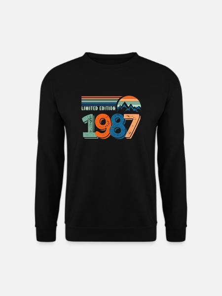 Limited edition 1987 - Unisex Sweatshirt - black